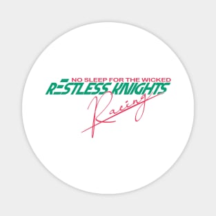 Restless Knights Racing V1 Green Magnet